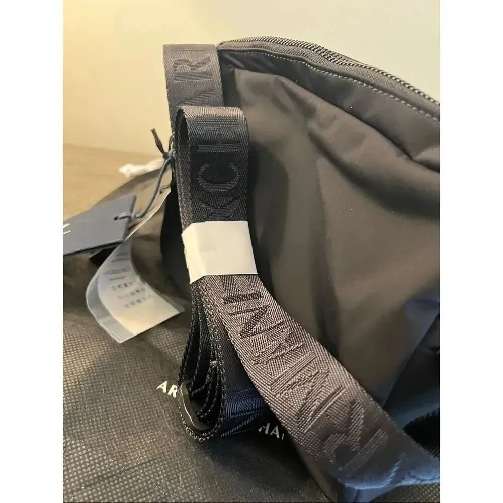 A|X Armani Exchange Blue Edition Messenger Crossbody Bag